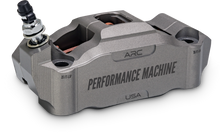 Load image into Gallery viewer, Performance Machine 125 x 4 Race Series Radial Mount Caliper with ARC - Left - Gunmetal Grey