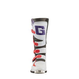 Gaerne GXJ Boot White/Red/Purple Size Youth - 5