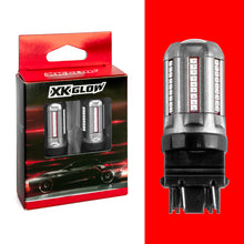 Load image into Gallery viewer, XK Glow 2pc Red 3157 Auto Bulb