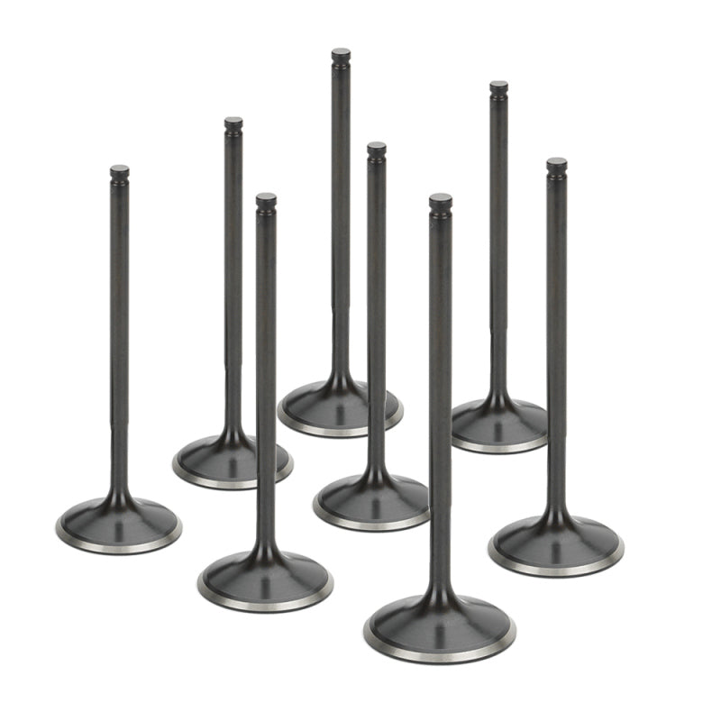 Supertech Mazda Miata 1.8L 34x5.96x102.60mm +1mm Head Dia Black Nitrided Intake Valve - Set of 8