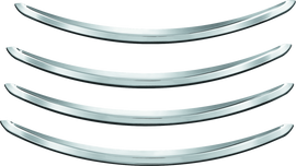 Kuryakyn Rear Fender Accents FLHX & FLTR Models Chrome