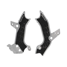 Load image into Gallery viewer, Acerbis 2024 Kawasaki KX450 Frame Guards- X-Grip - Silver/Black