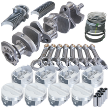 Load image into Gallery viewer, Eagle Chevy 350 3.750in Crank 5.700in I-Beam Rods -10cc 4.060in Pistons Rotating Assembly