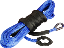 Load image into Gallery viewer, KFI Synthetic Cable Extension 1/4 in. X 50 ft. Blue
