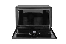 Load image into Gallery viewer, Dee Zee Universal Tool Box - Specialty Underbed Black BT Alum 24X18X18 (Txt Blk)