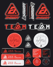 Answer Logo Sticker Sheet