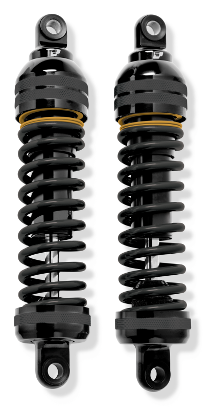 Progressive Harley Ultra Touring 944 Series Shocks 13.0in Heavy Duty - Blk/Gld