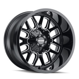 Mayhem 8107 Cogent 20x10 / 8x170 BP / -19mm Offset / 125.2mm Hub Gloss Black Milled Wheel