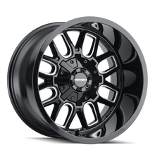 Load image into Gallery viewer, Mayhem 8107 Cogent 17x9 / 8x170 BP / -12mm Offset / mm Hub Gloss Black Milled Wheel