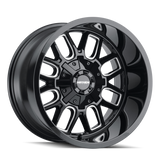 Mayhem 8107 Cogent 20x10 / 8x170 BP / -19mm Offset / 125.2mm Hub Gloss Black Milled Wheel