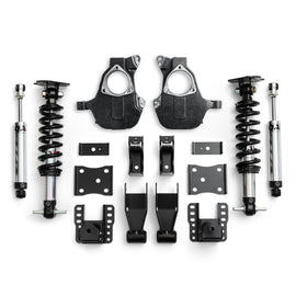 QA1 14-18 Chevrolet Silverado 2WD Lowering Kit w/ Spindles Single Adjustable 4in-6in
