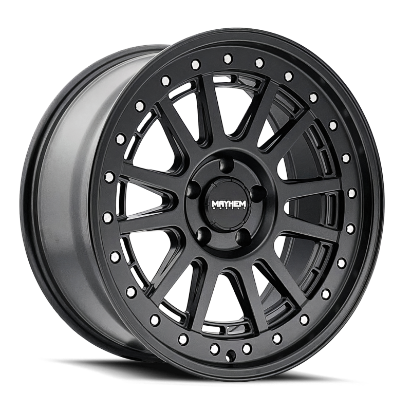 Mayhem 8305 Compass 20x9 / 6x139.7 BP / 18mm Offset / 106mm Hub Matte Black Wheel