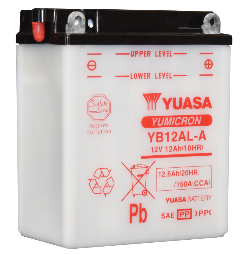 Yuasa YB12AL-A Yumicron 12-Volt Battery