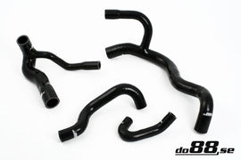 do88 90-92 Audi S2 2.2T (3B) Radiator Hoses - Black