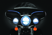 Load image into Gallery viewer, Kuryakyn LED Halo Trim Ring For 7inch Headlight 83-13 Touring Models Chrome