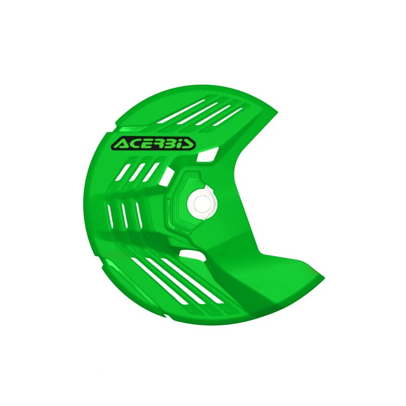 Acerbis 21+ Fantic/ Kawasaki/ 17+ Honda/ 2024 Sherco/ 04+ Yamaha Disc Cover- Linear J - Green