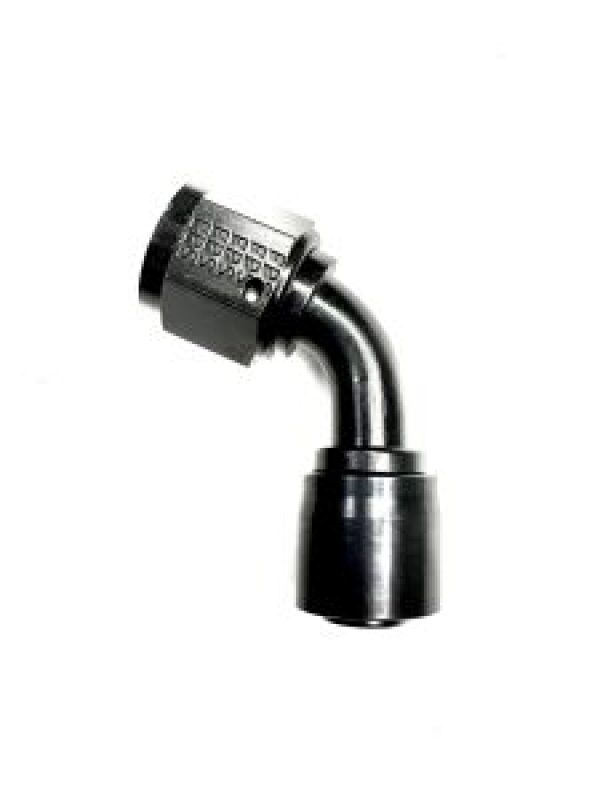 Fragola -12AN 60 Degree Fixed/Single Swivel Sport Crimp Pro Hose End