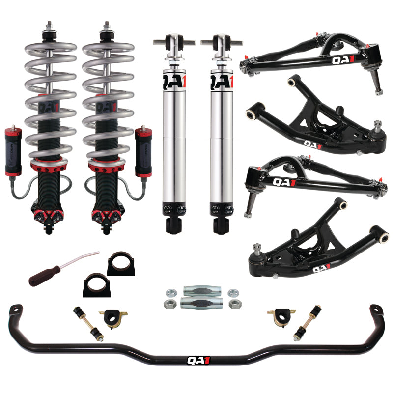 QA1 68-74 GM X-Body Level 3 Handling Kit 2.0 w/ Shocks