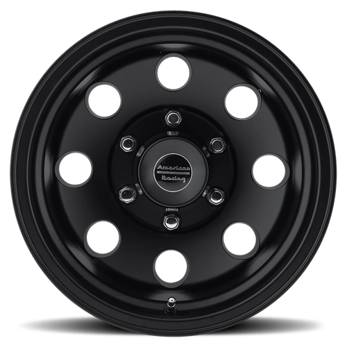 AR172 BAJA 16X8 6X4.5 S-BLK 00MM DODGE