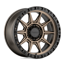 Load image into Gallery viewer, AR202 17X9 5X5.5 M-BRZ BLK LIP -12MM