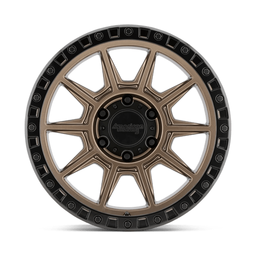 AR202 17X9 5X4.5 M-BRZ BLK LIP -12MM