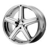 AR883 MAVERICK 20X8.5 5X4.5 CHR +40MM