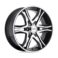 Load image into Gallery viewer, AR893 MAINLINE 17X8 5X5 G-BLK/MCH 0MM