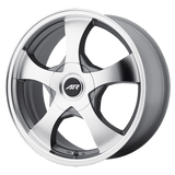 AR895 14X6 5X4.25/4.5 SLV MACH 35MM