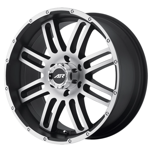 AR901 18X9 6X135 S-BLK MACH 20MM