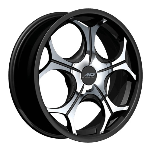 AR905 18X8 5X4.5/120 S-BLK MACH 45MM