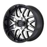 AR910 17X8.5 8X6.5 G-BLK MACH 00MM