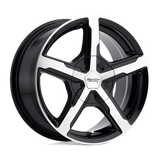 AR921 17X7 5X100/105 G-BLK MACH 40MM