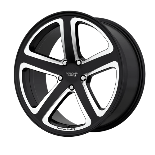 AR922 18X8 5X115 S-BLK MILL 15MM