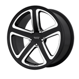 AR922 18X8 5X115 S-BLK MILL 15MM
