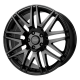 AR928 17X7 5X4.25 GLOSS BLACK 40MM