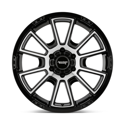 AR933 18X8.5 6X120 G-BLK MACH 18MM
