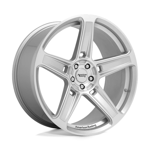 AR936 22X9 5X115 MACH-SLV 20MM