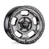 AR969 17X8 6X5.5 S-BLK MACH 00MM