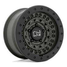 Load image into Gallery viewer, BARRICADE 17X8.5 6X5.5 112 OD-GRN-BLK +0
