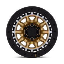 Load image into Gallery viewer, TUSK 17X8.5 5X5 71 -10 M-GOLD-MCH