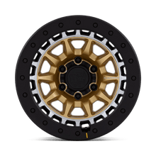 Load image into Gallery viewer, TUSK 17X8.5 6X5.5 106 -10 M-GOLD-MCH