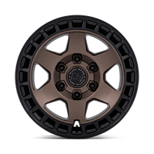 Load image into Gallery viewer, BAHARI 17X8.5 5X5 71 -10 B-BRNZ M-BLK