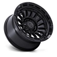Load image into Gallery viewer, RIVAL 17X9 6X5.5 106 -12 M-BLK G-BLK