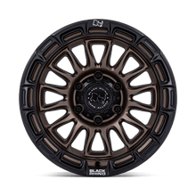 Load image into Gallery viewer, RIVAL 17X8.5 5X5 71 +10 B-BRNZ M-BLK