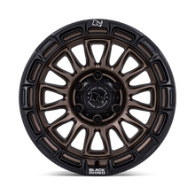 Load image into Gallery viewer, RIVAL 17X8.5 6X5.5 106 +10 B-BRNZ M-BLK