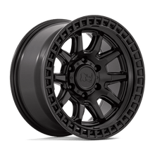 Load image into Gallery viewer, BR CALICO 17X8.5 5X5.0 71 M-BLK +0
