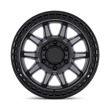 Load image into Gallery viewer, BR CALICO 17X8.5 6X5.5 106 M-GMTL BLK +0