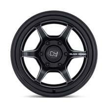 Load image into Gallery viewer, SHOGUN 17X9 6X5.5 106 -38 M-BLK