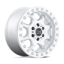 Load image into Gallery viewer, BR VENTURE 17X8 6X130 G-SLVR MACH 38MM