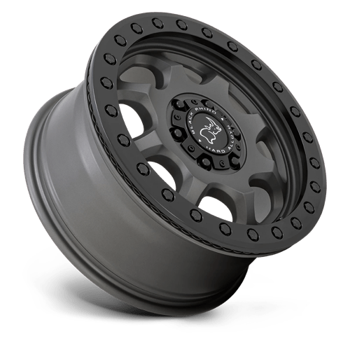 BR VENTURE 17X8 6X130 M-GNMTL BLK 38MM